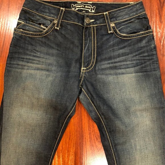 NEW AUTHENTIC ROBIN'S JEANS BLUE VINTAGE SZ 30 - Picture 4 of 5